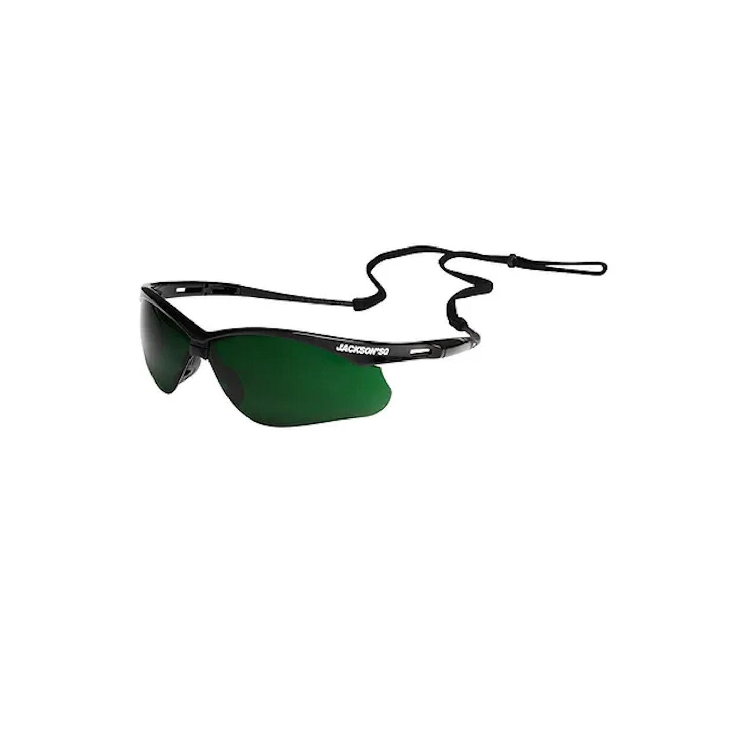 Occhiali Protettivi Jackson SG 50010 con montatura nera e lente IR 5.0