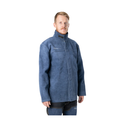 Giacca da Saldatura in Pelle e Cotone FR Böhler Welding