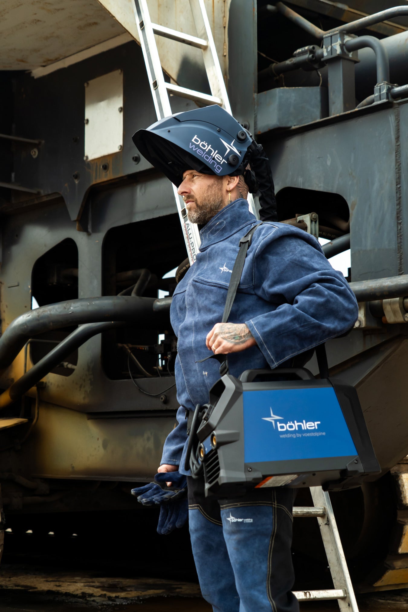 Saldatrice voestalpine Böhler Welding monofase CORE 210MMA, per saldatura MMA e TIG LIFT