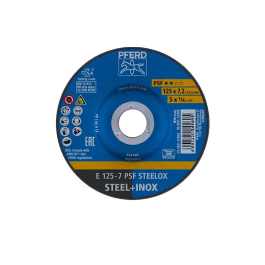 PFERD Dischi da sbavo PSF STEELOX ★★☆☆ linea universale per acciaio/acciaio inossidabile