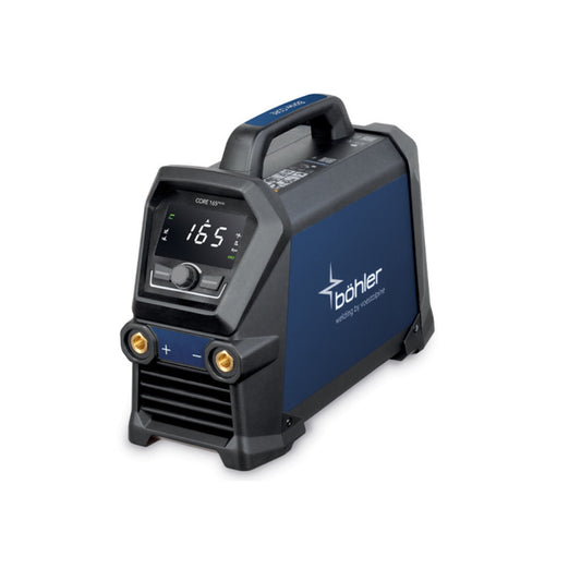 Saldatrice voestalpine Böhler Welding monofase CORE 165MMA, per saldatura MMA e TIG LIFT