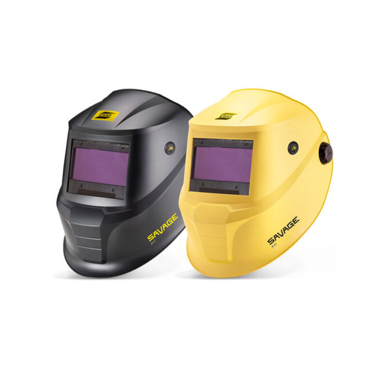 Maschera autoscurante ESAB Savage A41 8-13 DIN con batteria sostituibile