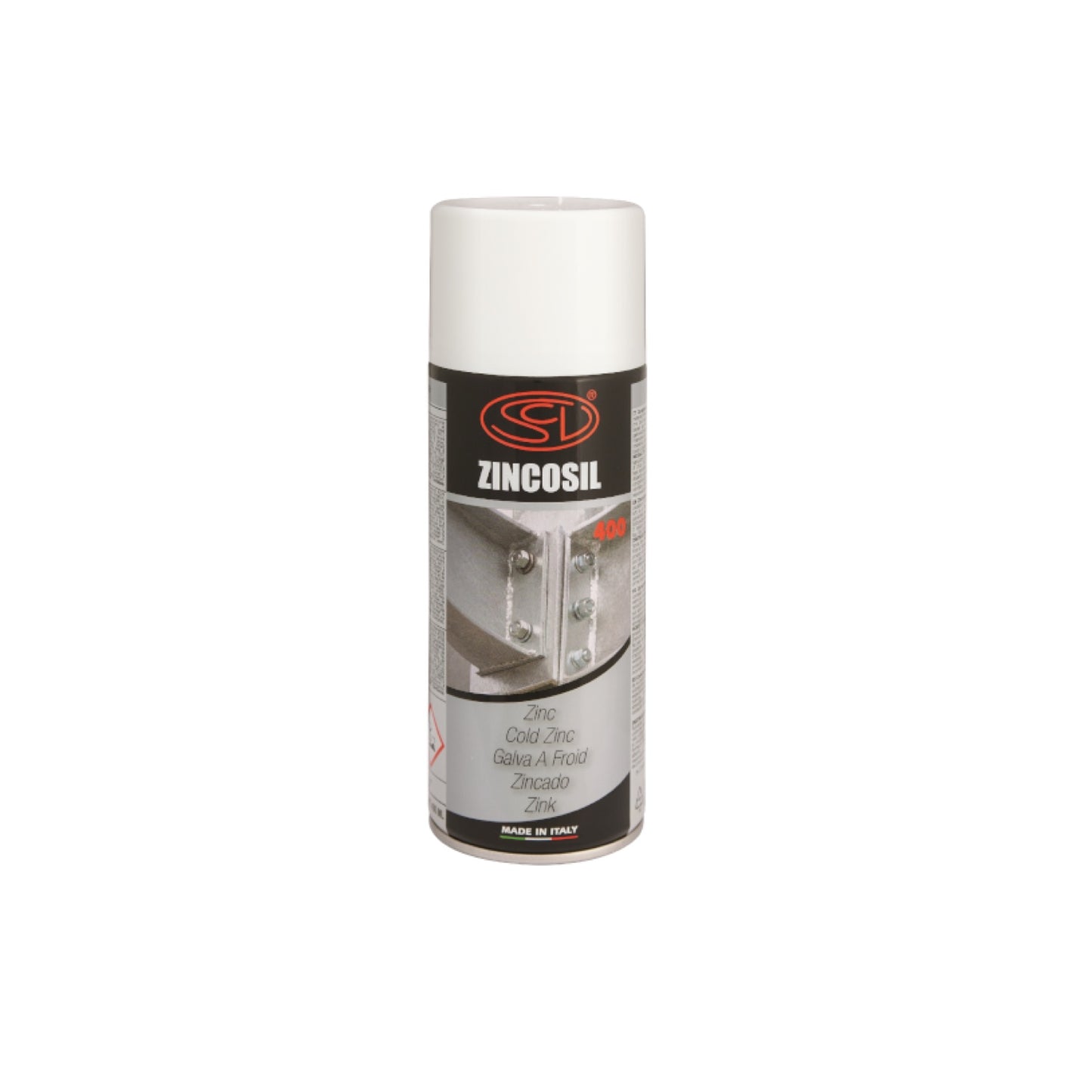 Bomboletta spray ZINCOSIL 400 Zinco Spray Chiaro Protettivo Antiruggine 400 ml