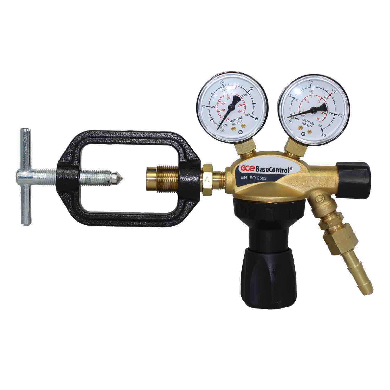 STAFFA PER RIDUTTORE ACETILENE GAS 